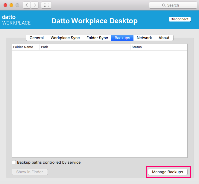 Setting Up Datto Workplace Backup On An Apple Mac Datto Workplace Backup On An Apple Mac