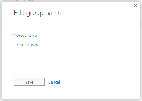 Creating and modifying a distribution group in Office 365