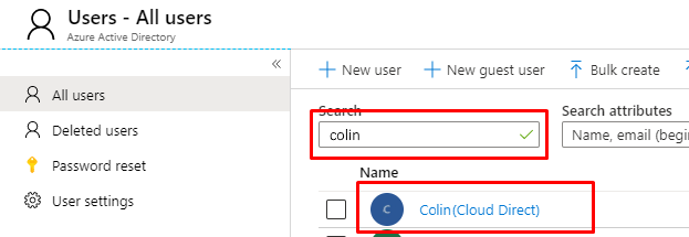Resetting an Office 365 user's MFA details