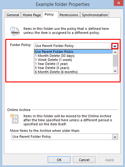 remove archive folder from outlook 365
