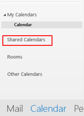 Opening And Using Shared Mailbox Calendar Or Contacts In Outlook