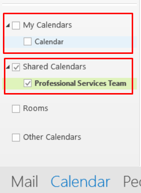 Opening And Using Shared Mailbox Calendar Or Contacts In Outlook